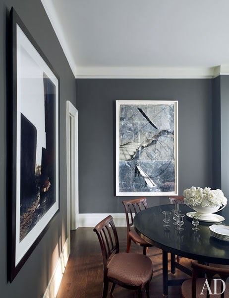 Download 41 Exquisite Gray Rooms From the AD Archives | Paint colors for living room, Living room paint ...