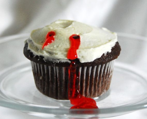 super simple vampire bite cupcakes your kids will love them