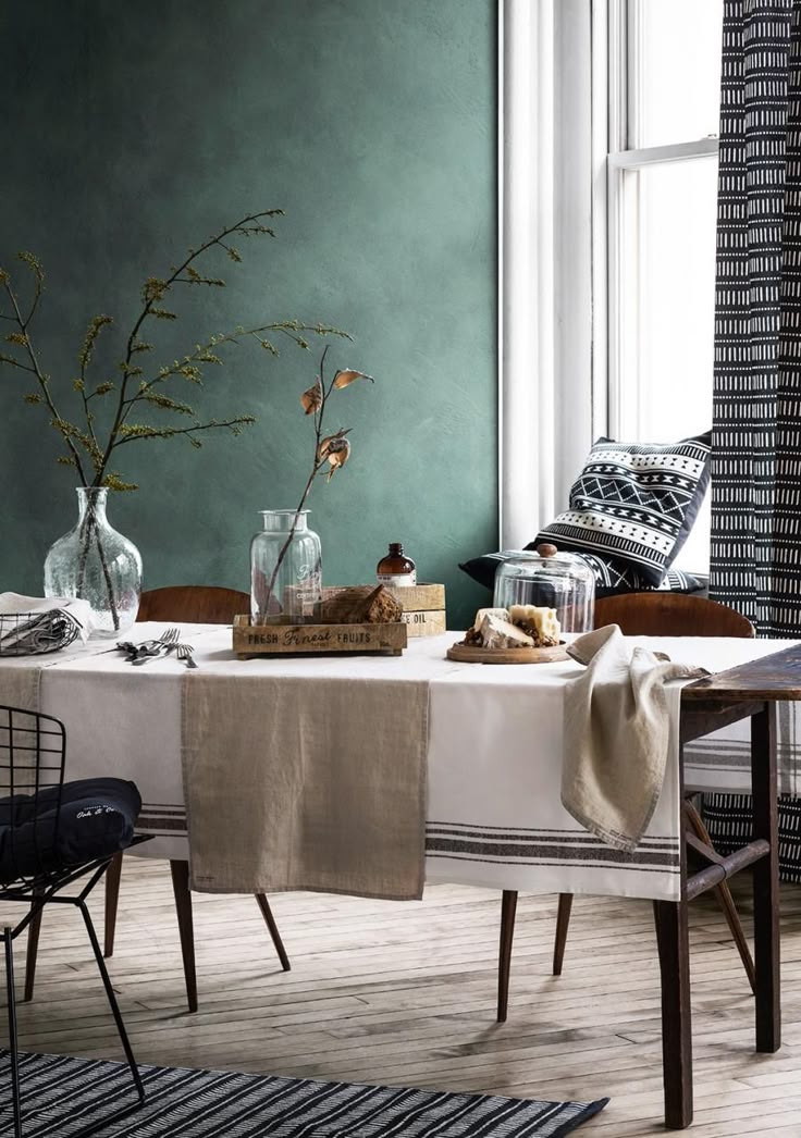 Die 25 besten wandgestaltung mit farbe ideen auf pinterest ...