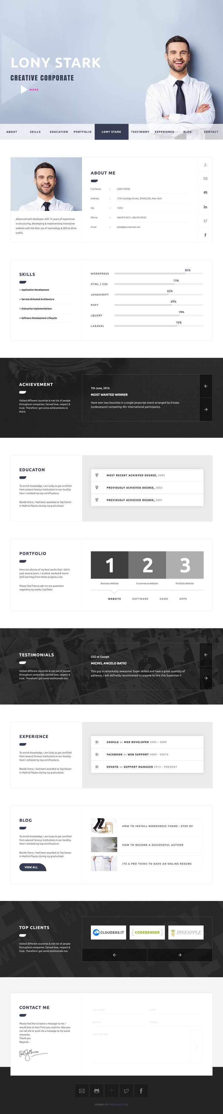 scrolling templates