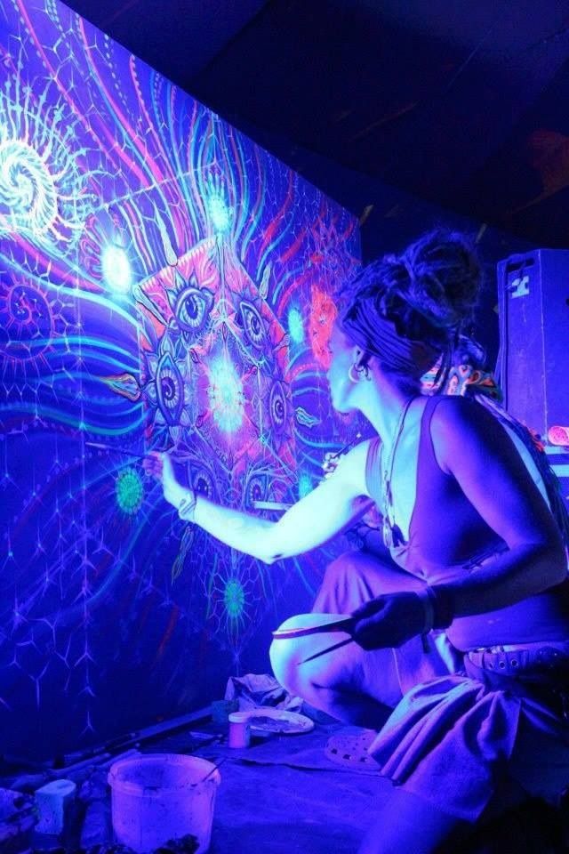 Black Light Bedroom Ideas Part - 35: 32 Best Blacklights In The Home Images On Pinterest | Black Lights, Bedroom Ideas And Home Ideas