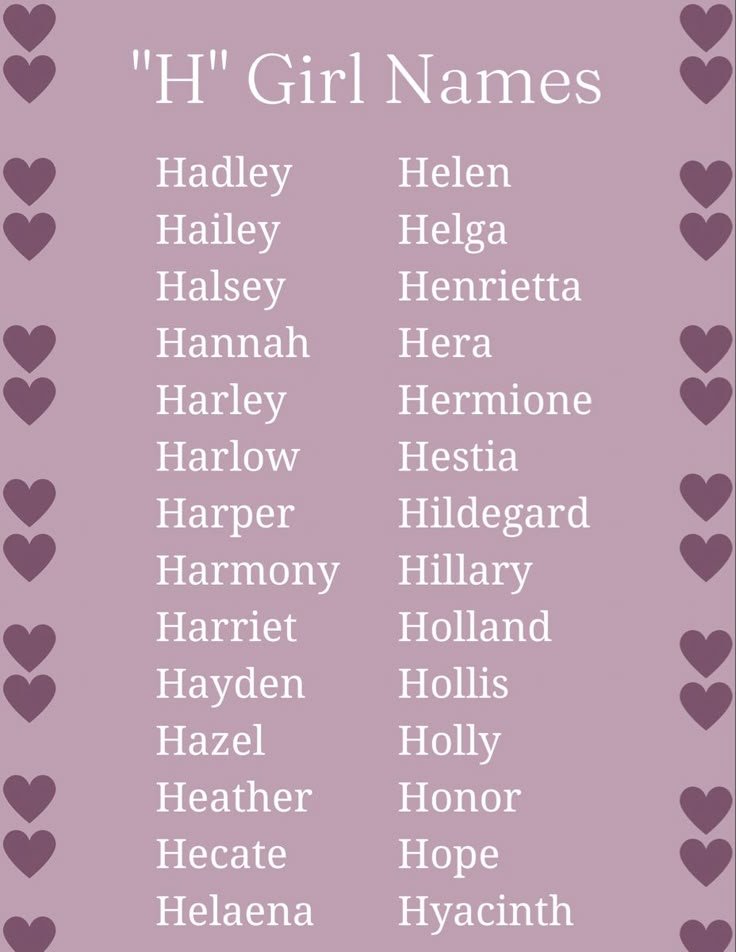 H Girl Names Best Character Names Pretty Names Character Names h-girl-names-best-character-names-pretty-names-character-names