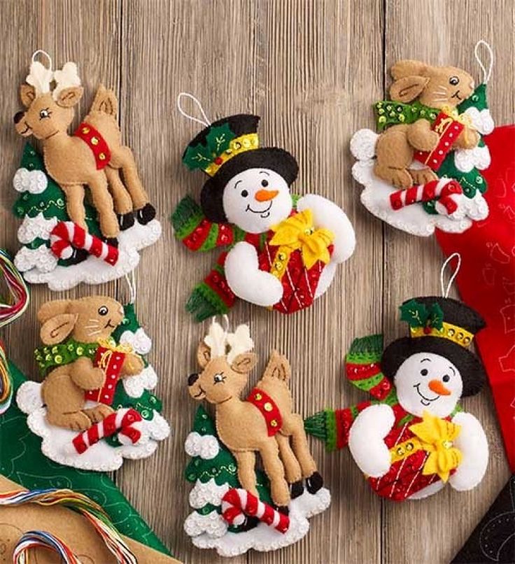 imagen relacionada bucilla pinterest navidad bucilla felt applique christmas