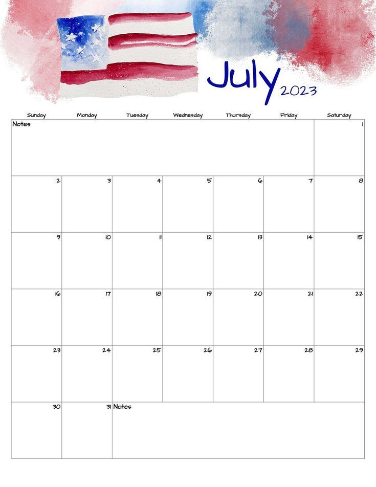 Fillable/editable July Calendar July 2023 Printable Calendar Etsy in