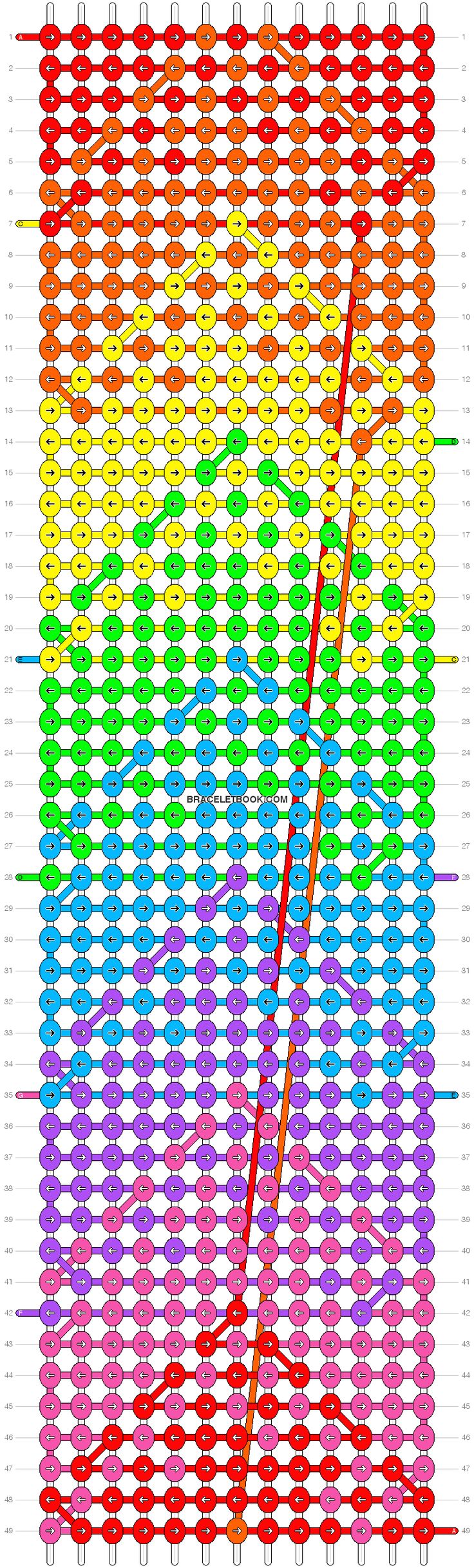 152 Best Alpha Bracelets Images On Pinterest Patterns Alpha Pattern 13371 Added By Awesumroxy