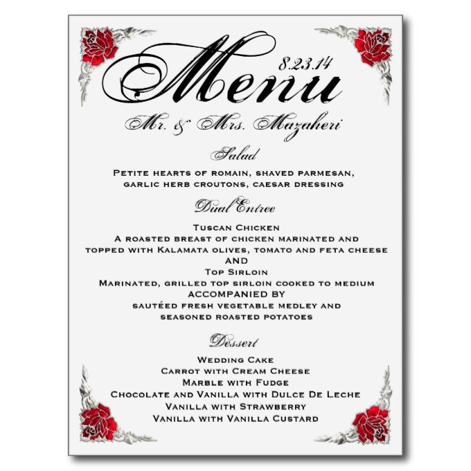 2481 best Wedding Menu Templates images on Pinterest Menu - dinner party menu template 2481 best Wedding Menu Templates images on Pinterest Menu - dinner party menu template