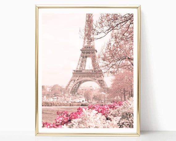 Pink Paris Pop Multi Panel Canvas Wall Art Paris Wall Art Canvas Wall Art Wall Canvas