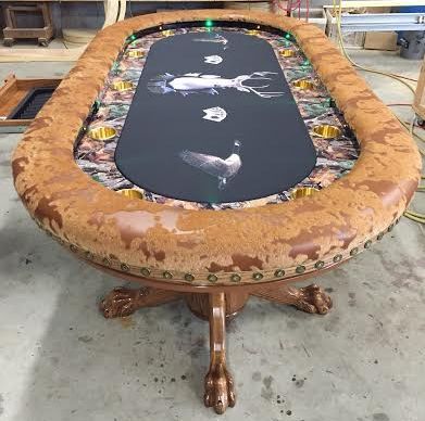 Camouflage poker chips