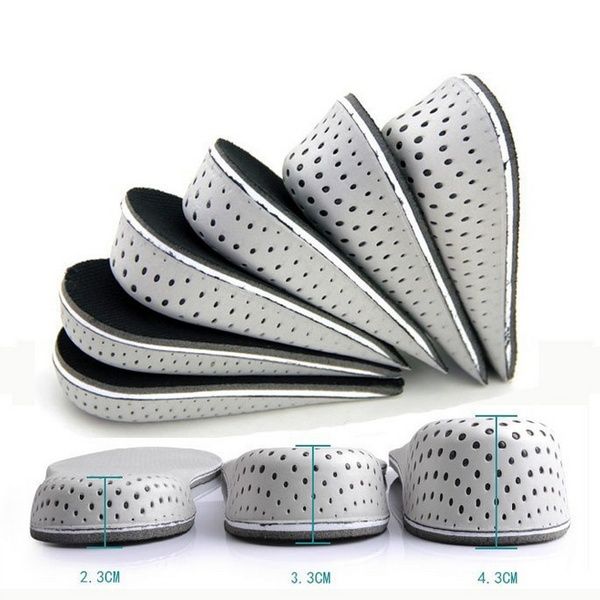 Increased Insoles Stealth Sports Shoes Men Women Cotton Plantillas Gel Memory Foam Height Increase Insol Wish Heel Inserts Shoe Insoles Cushioned Shoes