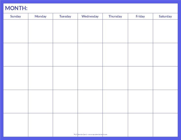 free editable calendar templates