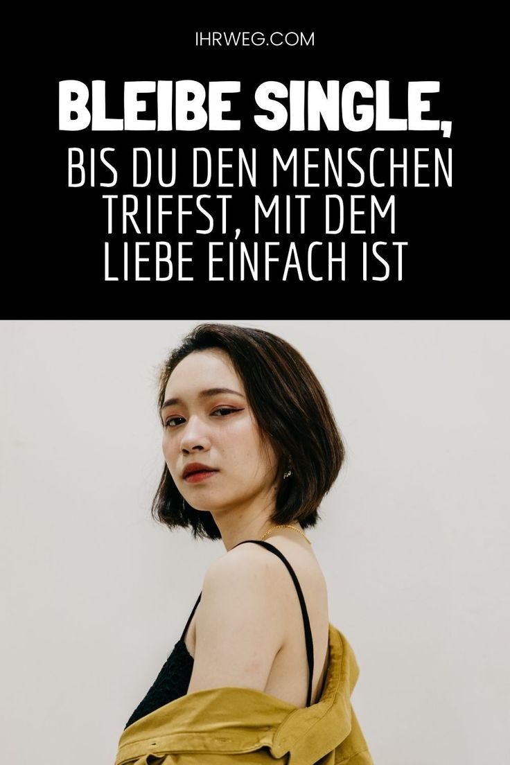 Single oder beziehungsmensch