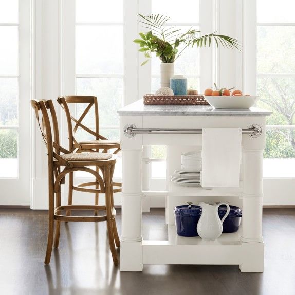 Bistro Counter Stool Williamssonoma White Kitchen Remodeling Remodel Cost Bistro Counter Stool Williamssonoma, Williams Sonoma Kitchen Island Marble Top