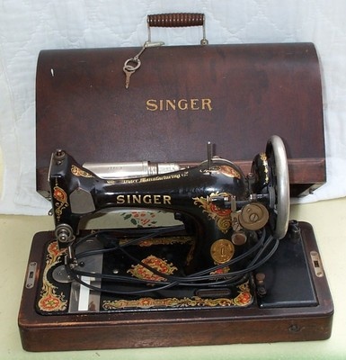 Magnificent Antique Singer Model 128 Portable Sewing Machine Bent Wood Case Key Sewing Machine Antique Sewing Machines Sewing Machine For Sale Magnificent Antique Singer Model 128 Portable Sewing Machine Bent Wood Case Key Sewing Machine Antique Sewing Machines Sewing Machine For Sale