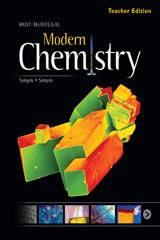 Modern Chemistry Teacher's Edition | Holt mcdougal, Chemistry textbook