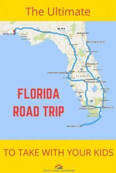Florida Road Trip. From history to beaches to crystal clear springs this is the ...