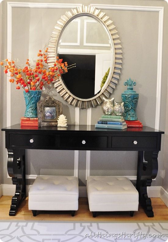 Entryway Makeover Reveal Ideal Home Pinterest Home Decor