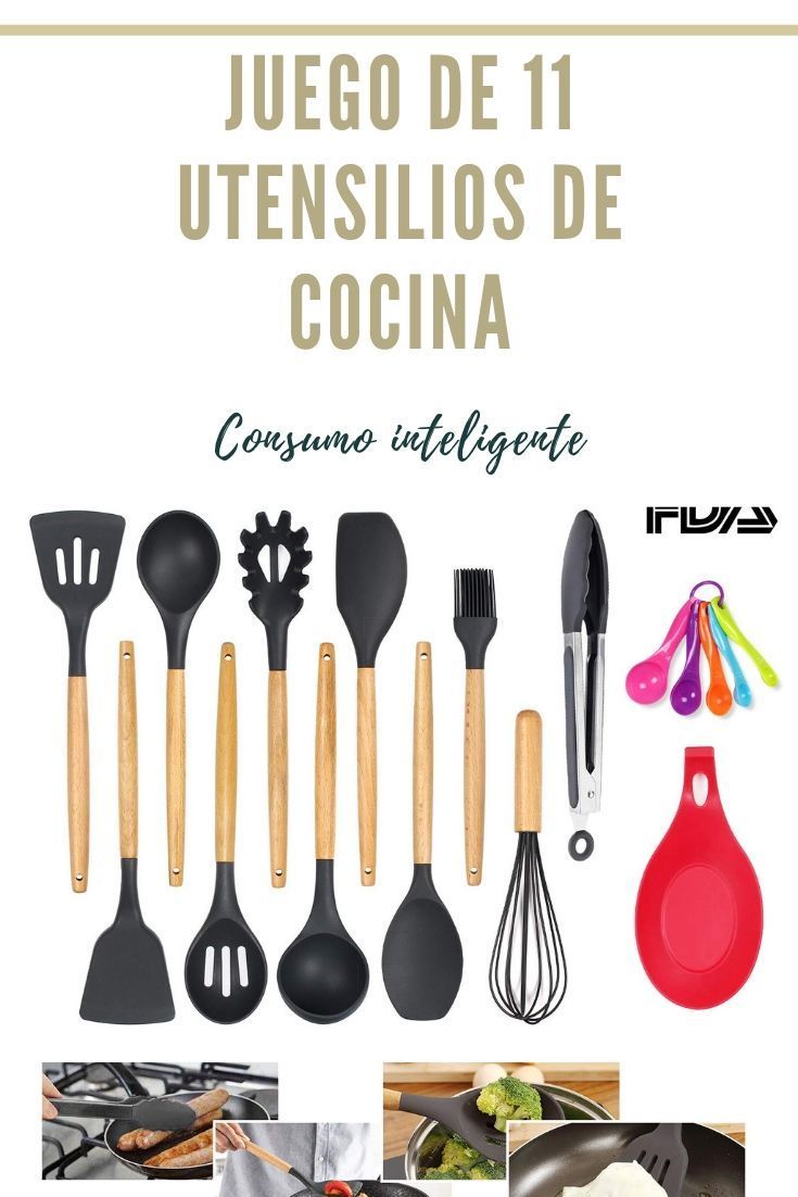 10 Piezas Utensilios de cocina de silicona resistentes al calor utensilios de cocina antiadherente 10 Piezas Utensilios de cocina de silicona resistentes al calor utensilios de cocina antiadherente