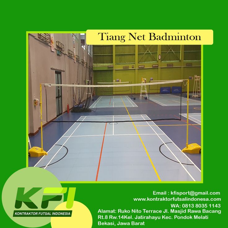 0813 1888 3437 Distributor Tiang Net Badminton Kfi Sport