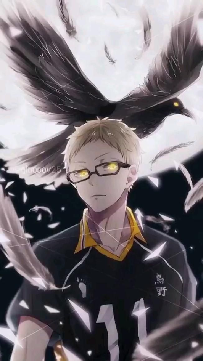 Tsukki | Haikyuu anime, Anime, Haikyuu tsukishima