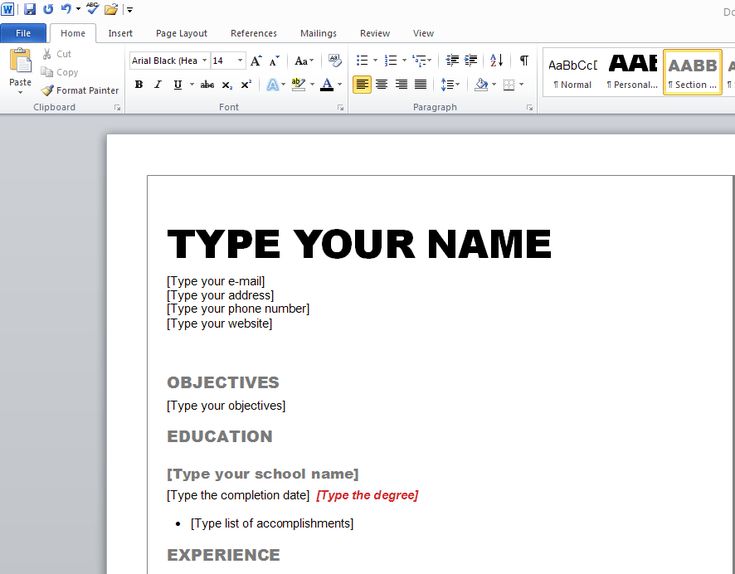 Create Resume Template Free The Resume Builder Build Free Resumes Online In 15 Mins 2010 To Customize Your Resume Even More And Really Make It Your Own