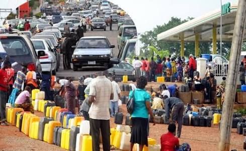 Motorists keep vigil at filling stations:As Scarcity persists The perennial fuel crisis which has blighted the year worsened across the country weekend as hundreds of motorists slept in petrol stations with the intention of purchasing the products. This was even as the Federal Government yesterday directed the Pipelines and Products Marketing Company PPMC and the Petroleum Products Pricing Regulatory Agency PPPRA to commence a special supply intervention measures to bring an end to the perennial fuel scarcity witnessed across the country. This intervention according to the Minister of State for Petroleum Resources and Group Managing Director of Nigerian National Petroleum Corporation NNPC Dr. Ibe Kachikwu is to ensure a country-wide availability of petroleum products ahead of the forthcoming yuletide and beyond. To this end the NNPC in a statement in Abuja noted that the Kaduna Refinery and Petrochemical Company resumed operation over the weekend while the intervention was kick-started with the ramping up of additional supply via massive truck-out to guarantee product penetration to the nooks and crannies of the country. According to the NNPC daily fuel truck out to locations such as Abuja Kaduna Kano Enugu Ibadan and Jos has been increased significantly to enhance free flow of products across the country. The NNPC stated that it was consolidating its strategic alliance with some major depot owners and oil marketers with strong regional logistics outlay in those areas to ensure maximum infiltration of products especially in the hinterland ahead of the forthcoming Christmas and New Year festivities. Warns against diversionhoarding While calling on members of the public to refrain from hoarding product diversion and panic buying of petrol the NNPC noted that the intervention measure would help circumvent the challenges posed by the unavailability of pipelines for the transportation of petroleum products. It warned that product diversion is an economic crime and stated that it would not hesitate to report offenders to the security agencies for prosecution. Despite the claims by the NNPC the scarcity increased in intensity Wednesday few days after the Federal Government announced that it had paid oil marketers their outstanding subsidy claims and it showed no sign of abating. Scarcity persists One motorist who spoke to Vanguard disclosed that despite the fact that he came to the petrol station by 2 am he couldnt get the product to buy at the NNPC Mega Station at Katampe along the Kubwa Expressway till around noon. Another motorist said he joined the queue 5 am on Sunday but couldnt get fuel to buy until 4 pm. When Vanguard visited petrol stations along the Kubwa Expressway by 5am vehicles were parked in front of the MRS Mobil Conoil Total and Bulasawa filling stations despite the fact that they were yet to commence business for the day. Only the NNPC Mega Station was selling with queues stretching several kilometres and a chaotic situation. To worsen matters security personnel stationed at the entrance to the petrol stations to maintain orderliness were seen fuelling disordeliness. The security personnel allowed motorists who had paid them between N500 and N1000 to enter through the exit gate forcing other orderly motorists to spend several hours on the queue. Same situation was witnessed in some petrol stations at the Central Business Districts as some motorists claimed they had to leave their houses as early as 3am to join the queue. As a result of the fuel crisis transport companies hiked their fares thereby worsening the plight of commuters. ABC Transport C ompany at Utako for instance hiked its fare from Abuja to Enugu to N6000 weekend from N4500 earlier in the week. Same situation was recorded in other transport companies heading to the south eastern part of the country specifically forcing people travelling for the Christmas holiday to incur additional costs. Scarcitynationwide Osun: The effect of fuel situation in Osun State worsened over the weekend as most filling stations sold their products between N140 and N150 per litre. The situation was not made better as the NNPC mega station which sold its petrol product at normal price of N87 per litre had no supply. Similarly transporters who are on inter-state routes have subsequently increased their fare by about 25 per cent. Kwara: The fuel situation in Kwara particularly Ilorin the state capital was worrisome as virtually all the fuel stations have remained under permanent lock for sometime nowexcept OANDO along Muritala and NNPC along Offa Garage Road and Asa Dam Road which dispense the products whenever they have. As a result of this developmentmany motorists have now resorted to buying fuel in the nearby Ogbomosho about 30 minutes drive where petrol was available at N140 per litre. Anambra: Despite the availability of petroleum products in most filling stations in Anambra State the prize has continued to hover between N115 and N130 per litre. NNPC mega station in Awka which is the only station selling at the official price of N87 per litre does not sell regularly. Whenever there is fuel at the mega station the queues are unusually long as many people would want to fill their vehicles at that rate. Other stations with NNPC signs and the multinational companies have not been selling fuel to the public since the prize went up as there were allegations that they prefer to sell to the independent markers wholesale who in turn were freer to sell at whatever rate they liked. Unlike last week when many stations did not have fuel almost all stations along the AwkaOnitsha-Owerri axis had fuel yesterday and there were no queues whatsoever. Some of the fuel attendants said they were still trying to finish the fuel they lifted at very high rate before adjusting their pumps to the normal prize. It was however discovered that some of the stations that were not selling when the prize was high have bought products but were still claiming that they bought them at exorbitant rates. Bayelsa: Petrol is relatively scarce in the predominantly riverine state. A litre is sold between N130 and N150 in filling stations across the state where the product is available. This explained the daily long queue at the NNPC mega station along Sani Abacha express road in the heart of Yenagoa where a litre is sold at N87. Motorists preferred the NNPC station to the other retail outlets in town regardless of the inconveniences in buying the product. The NNPC mega station pumps are believed to be dispensing the actual fuel paid for as against the other retail outlets which pumps have been tampered with and are under dispensing to buyers. Ogun: Many filling stations in the state locked their gates while the few that opened sell above the pump price at between N120 and N140 while only NNPC stations and MRS sell at N87 . Following the scarcity of fuel in Abeokuta the state capital and some other parts of the statewhich include Ijebu-Ode Ilaro among others most commercial vehicles charged exorbitant prices. Abia: Fuel scarcity persists in the state as most petrol stations have remained closed while the few that have products dispense at between N125 and N140 per litre. However the NNPC Mega station on Enugu-Port Harcourt express road has been selling at N87 per litre though there are always long queues. Oyo: Long and endless queues at filling stations which had subsided for a week have now returned. Premium Motor Spirit is sold for as much as N125 by some independent marketers while most major marketers shut their stations for lack of supply. In Sabo area of the city black market goes on unhindered as under age boys stand by the road sides with kegs of petroleum products. Rivers: Black market operators dealing on petrol are still making brisk business in Port Harcourt capital of Rivers State and adjourning local government areas because of scarcity of the product. Most filling stations did not have product the few that were selling dispensed to motorists at between N140 and N160 per litre. There were long queues at few filling stations of major marketers selling at N87 per litre. Commercial bus operators were still charging twice the fares for some routes because of the scarcity. Source- Vanguardngr Economy LATEST NEWS