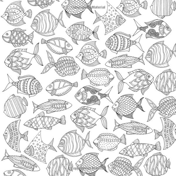 Lost Ocean An Inky Adventure And Coloring Book Johanna Basford 9780143108993 Amazon