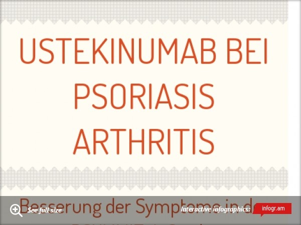 Ustekinumab bei Psoriasis arthritis - PSUMMIT I