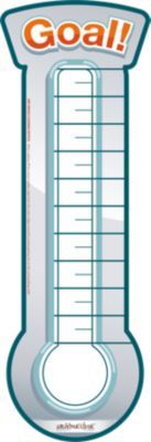 goal thermometer template