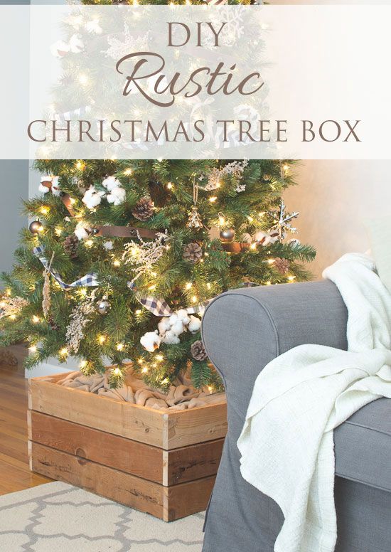 DIY Rustic Christmas Tree Stand Box - The Golden Sycamore Bloggers DIY Rustic Christmas Tree Stand Box - The Golden Sycamore | Bloggers' Best DIY Ideas | Pinterest | Christmas, Rustic christmas tree stands and Rustic ... - DIY Rustic Christmas Tree Stand Box - The Golden Sycamore Bloggers