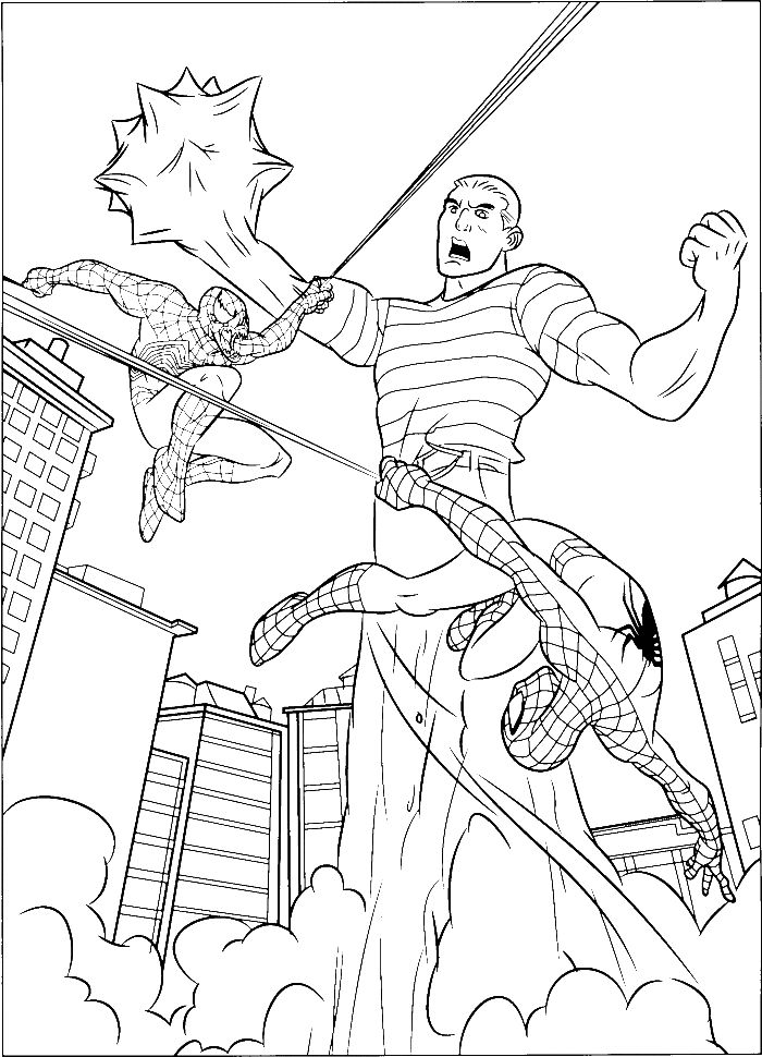 57 best Spiderman images on Pinterest Coloring pictures