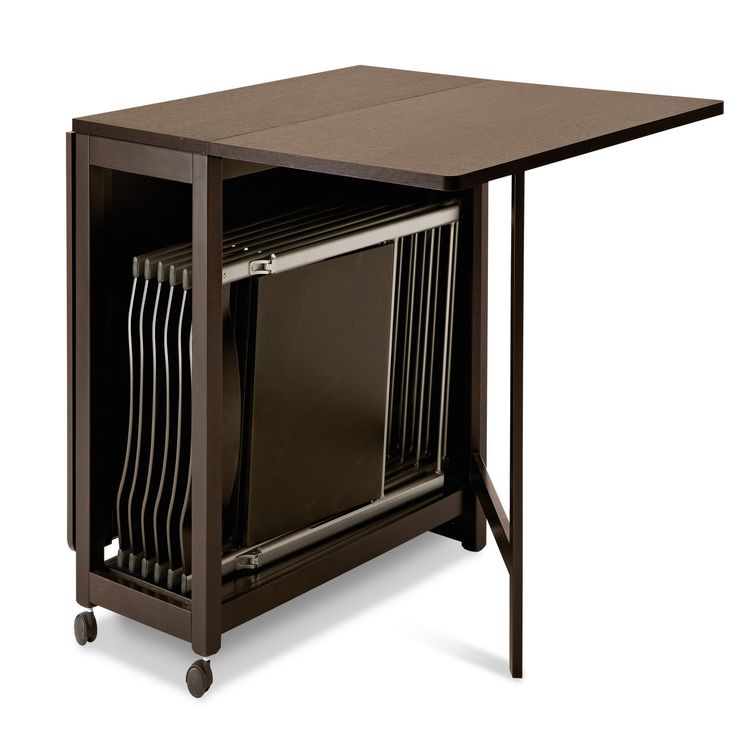 Best 25 Foldable Dining Table Ideas On Pinterest Idea For Chair Storage Folding Dining Room Table E Saver Plus Dark Color Design Ideas And With Rolling