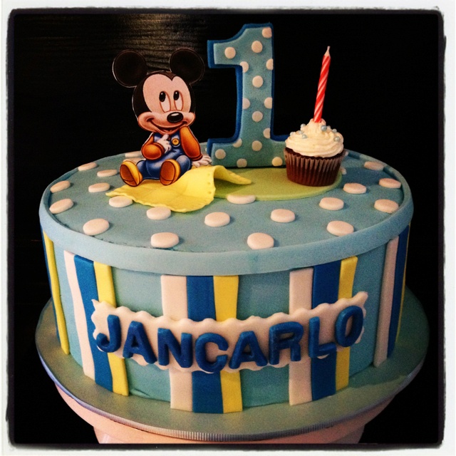 Cake Mickey Mouse Baby Cake Mickey Mouse Baby