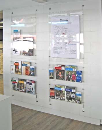 31 best brochure rack design images on pinterest magazine racks dysplay flyers holders