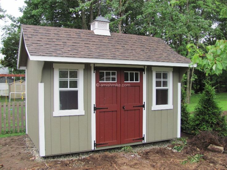 Outdoor Bicycle Storage Shed