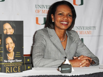 condoleeza rice shuts down adam