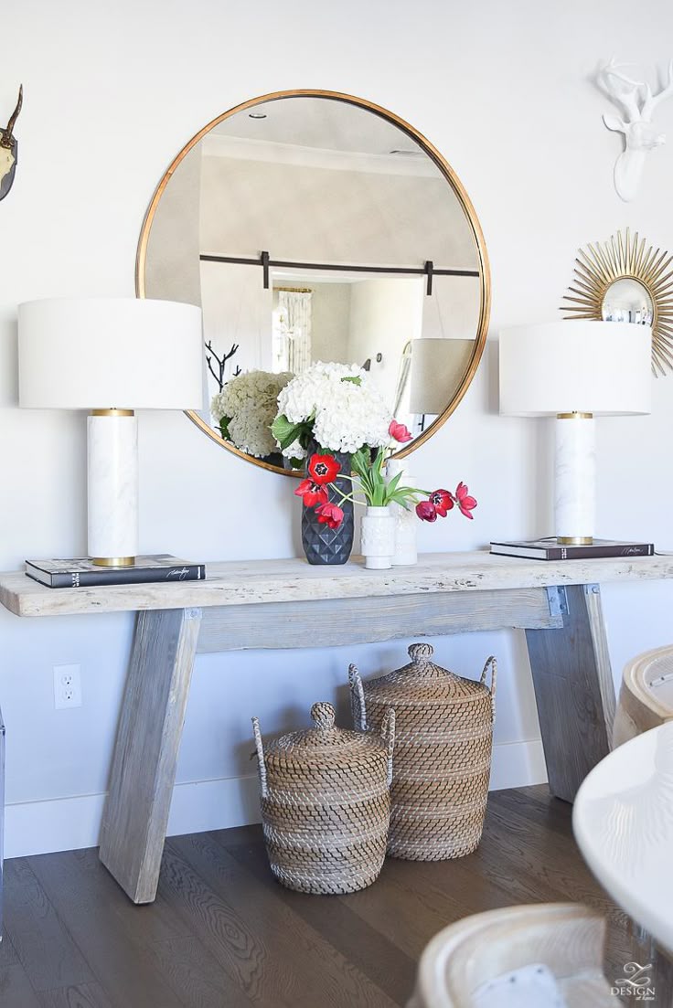 Entryway Table With Baskets best 25+ entry tables ideas on pinterest | entry table decorations Entryway Table With Baskets best 25+ entry tables ideas on pinterest | entry table decorations