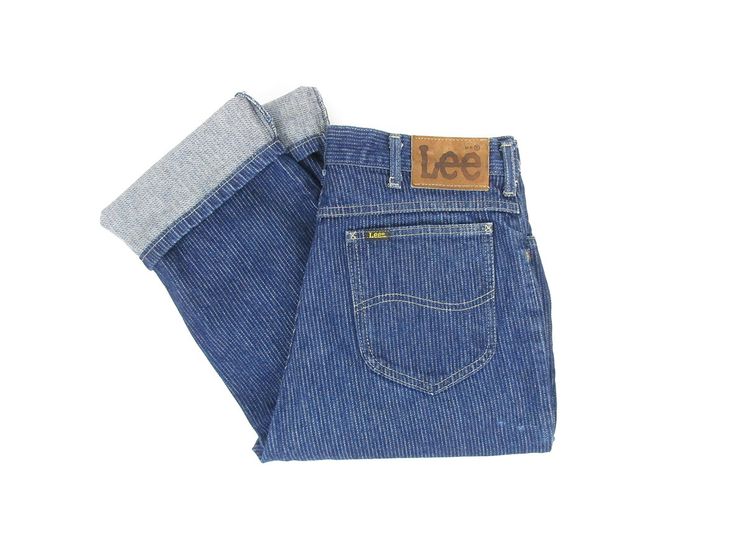 LADIES LEE JEANS VINTAGE NEW WITH TAGS Pinstripe SIZE8 REGULAR FIT.Black or Blue LADIES LEE JEANS VINTAGE NEW WITH TAGS Pinstripe SIZE8 REGULAR FIT.Black or Blue