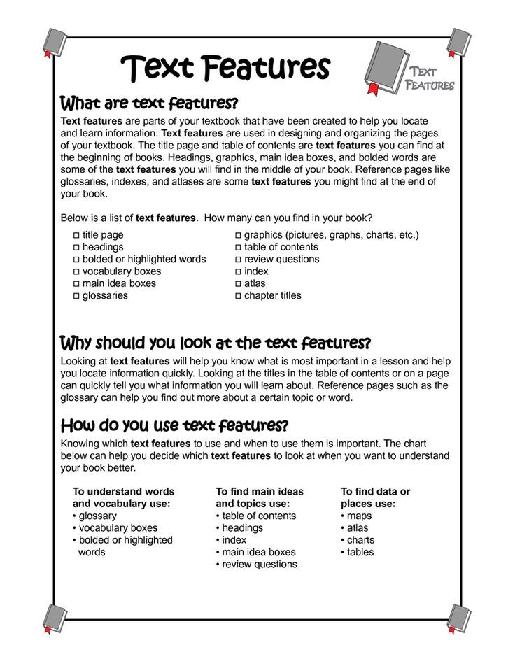 image result for what are text features in 5th grade liberal arts class nonfiction text features text features text features worksheet
