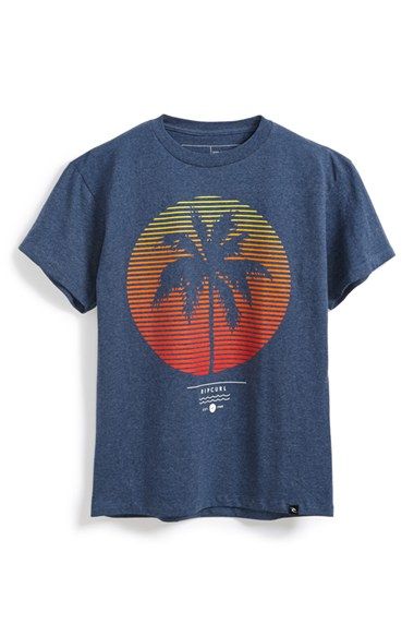 Rip Curl 'Las Palmas' Heathered T-Shirt (Big Boys) | Nordstrom