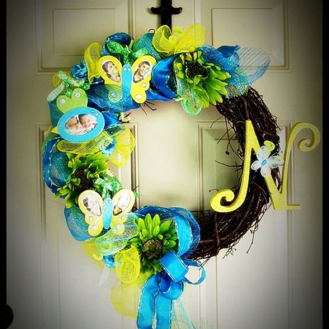 Spring Craft Wreath Ideas Spring Craft Wreath Ideas