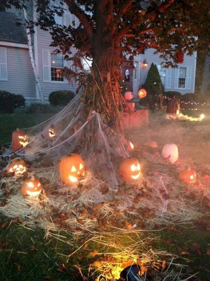 70 Crafty DIY Outdoor Halloween Decorating Ideas