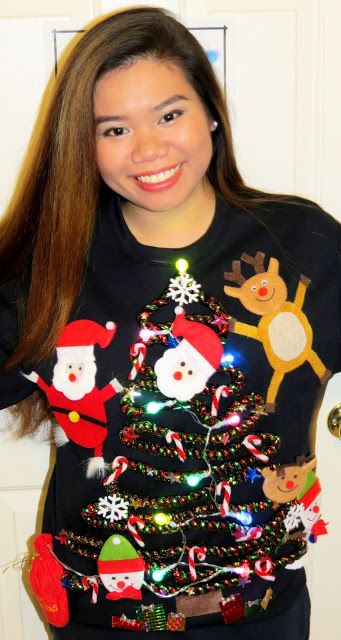 DIY Ugly Christmas Sweater by Winona {NonaChewy}