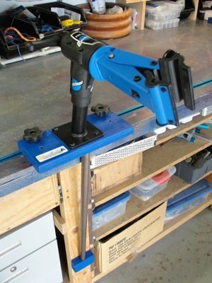 Bench Mount Bicycle Repair Stand Bench Mount Bicycle Repair Stand