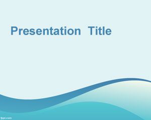waves powerpoint templates