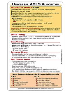 14 best acls bls the newest guidelines images on pinterest acls drug cheat sheet