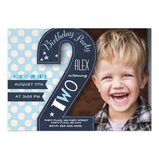 206 best 2nd Birthday Invitations images on Pinterest 2nd birthday