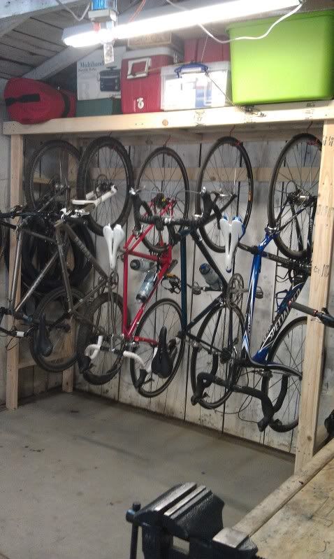 Home Brewed Bike Storage Solutions Help Wanted Mtbr Garage Home Brewed Bike Storage Solutions Help Wanted Mtbr