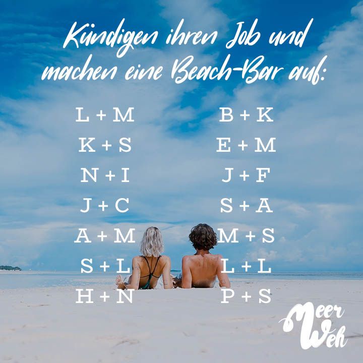 Kündigen Ihren Job Und Machen Eine Beach Bar Auf Meerweh Visual
