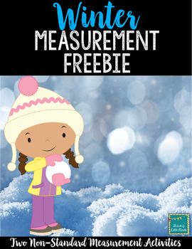 Winter NonStandard Measurement Freebie Winter NonStandard Measurement Freebie