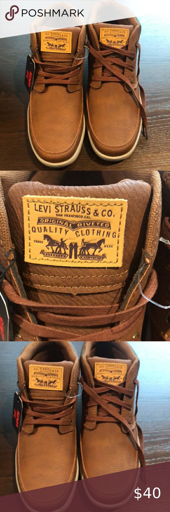 Brand new men's Levi's shoes | Boat shoes, Levi, Shoes